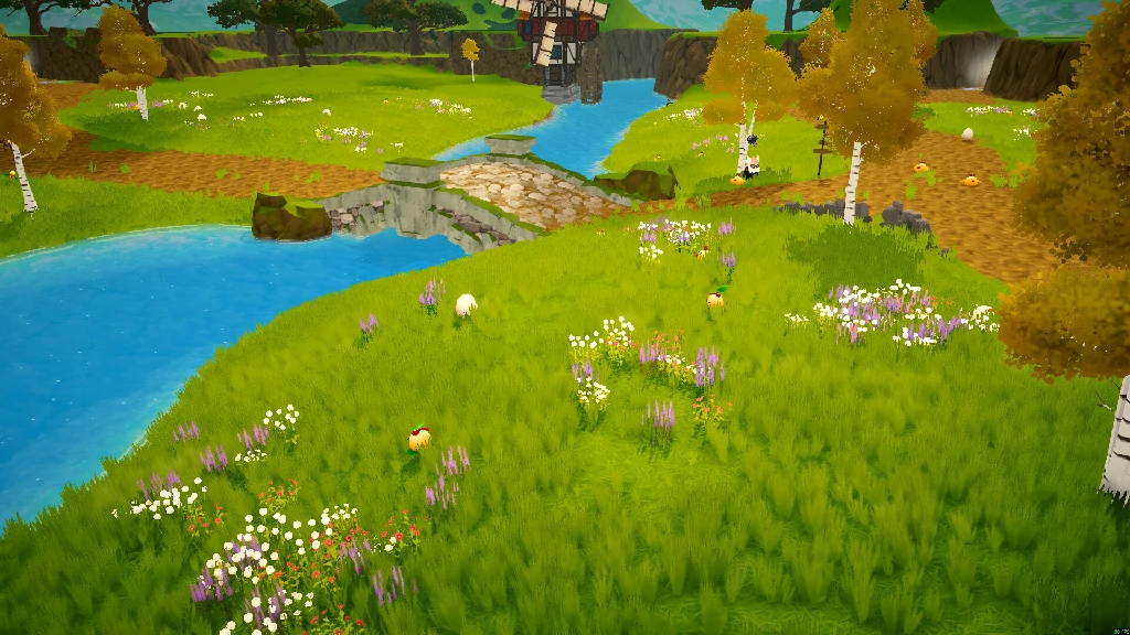 A sweeping high-fantasy landscape of the SpiritVale world